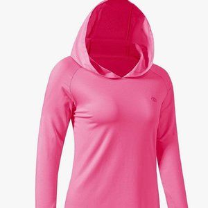 Long Sleeve Hoodie Shirt Quick Dry Fishing Hiking Running T-Shirts (2)